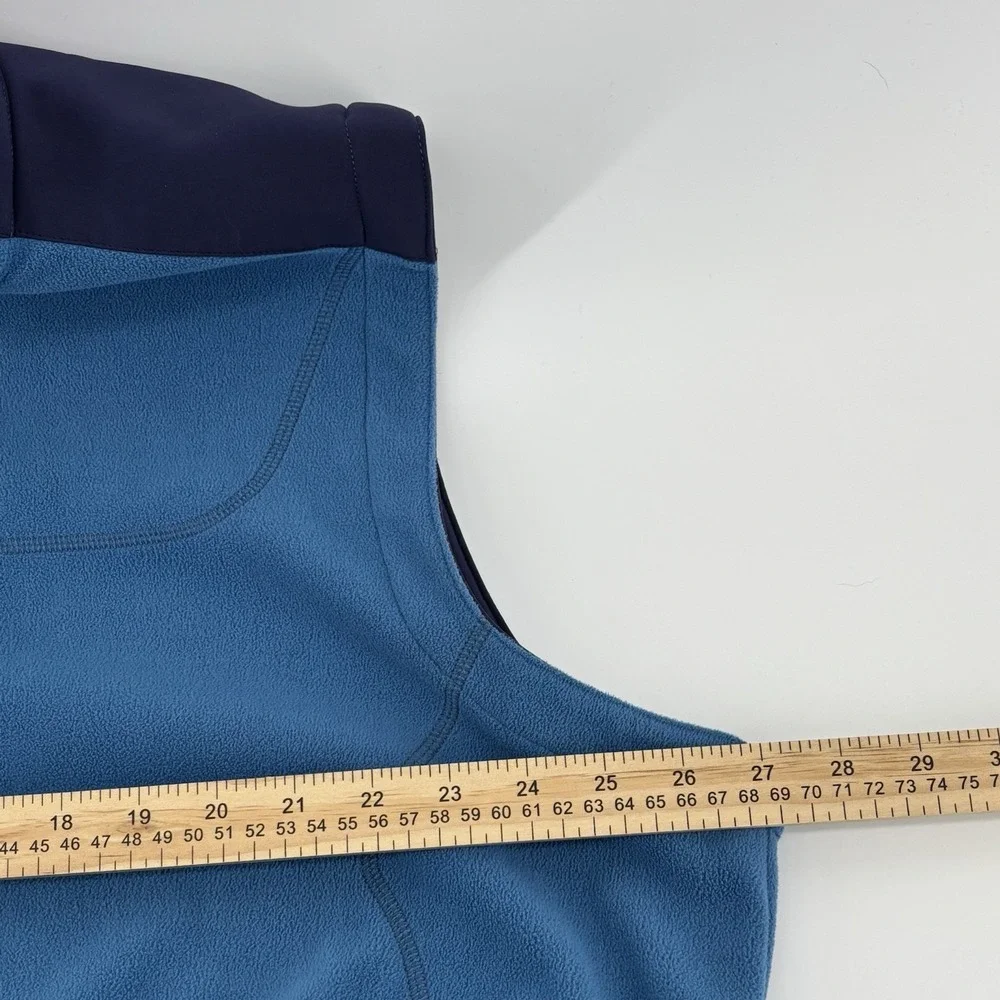 REI‎ Vest Men's XXL Blue Full Zip Outdoor Lightweight Fleece Casual 2XL